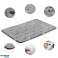 Hondenmand Mat Bed Waterproof Bones Zwart 100x70 cm foto 5