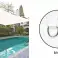 Garden Sun Sail Vattentät 5x3 m Vit Stark Markis bild 5