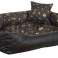 Hundebett Couch Laufstall Waterproof Bones Gold 115x95 cm Bild 2