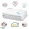 Mattress Protector TOPPER Waterproof Underlay with Elastic Bands 140x200 cm image 1