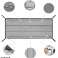 Garden Cushion 120x50 cm for Swing Bench Waterproof Quilted Grey image 5