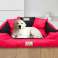 Lekegrind for hundeseng KINGDOG 145x115 cm Personlig Vanntett Rød bilde 4