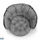 Coussin de jardin 122x40 cm pour chaise suspendue nid de cigogne photo 3