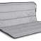 Garden Cushion 100x50x50 cm for Swing Bench Waterproof Quilted Grey image 2