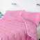 Rosa Bettdecke 220x240 cm Antiallergisch Gesteppt Ganzjährig Dick Warm Bild 2