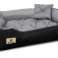 Box per cucce per cani PRESTIGE 130x105 cm Impermeabile Grigio foto 2