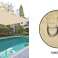 Garden Sun Sail Waterproof 4x3 m Beige Strong Awning image 5