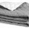 Double-sided Bed Cover Quilted Blanket Sofa Cover 220x240 cm white and grey image 4