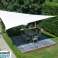Sonnensegel für den Garten, wasserdicht, 3 x 3 x 3 m, weiß, starke Markise Bild 5