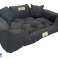 Hondenmand box KINGDOG 145x115 cm Gepersonaliseerd Waterdicht Zwart foto 5