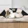 Corralito cama para perros KINGDOG 75x65 cm Personalizado Impermeable Beige fotografía 2