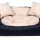 ECCO Parc pour lit pour chien 75x65 cm imperméable Beige photo 3
