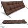 Tuinkussen 120x40 cm voor Pallet Swing Waterdicht Bruin foto 4