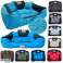 Corralito cama para perros KINGDOG 75x65 cm Personalizado Impermeable Azul fotografía 1