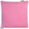 Pink Pillow 80x80 cm Antiallergic All Year Round Thick Soft image 1