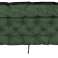 Sett med hagepute 180x60x50 cm for huskebenk vanntett grønn bilde 3