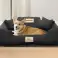 Lekegrind for hundeseng KINGDOG 75x65 cm Personlig ubevegelig Antislip Black bilde 4