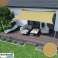 Garden Sun Sail Waterproof 4x3 m Beige Strong Awning image 6