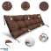 Tuinkussen 120x40 cm voor Pallet Swing Waterdicht Bruin foto 1