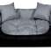 ECCO Parc pour lit pour chien 130x105 cm Imperméable Gris photo 3