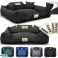 Lekegrind for hundeseng KINGDOG 75x65 cm Personlig ubevegelig Antislip Black bilde 1