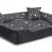 Hundebett Bett Bett Couch Laufstall Wasserdichte Knochen Silber 130x105cm Bild 6