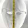 156 sets of 10 ZADAWERK masks, unpainted, "man", DIY face masks, craft masks, wholesale remaining stock image 4