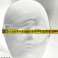 156 sets of 10 ZADAWERK masks, unpainted, "man", DIY face masks, craft masks, wholesale remaining stock image 5