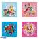 Lizenz Puzzle Karte Holografie 16,5 cm 4 verschiedene Modelle sind Nickelodeon Paw Patrol, Marvel Spiderman und Disney Prinzessinnen. Bild 1