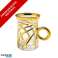 Eisenbach EB 6DTC250: 6 Café Expresso Demitasse Gold Accent Glass Cup foto 4