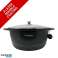Rosenberg RB 40M2: Marmorbeschichteter Schmortopf mit Glasdeckel 40cm Bild 3
