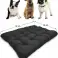 Hundeseng Katt Pute Seng Vanntett Stor Svart 80x60 cm bilde 4