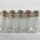 100 ensembles de 20 mini bouteilles en verre 10 ml avec bouchons, flacons décoratifs, tubes en verre, stock restant en gros photo 2