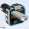 P5 FM Bluetooth V5.0 MP3 TRANSMITTER CHARGER 3X USB QC 3.0 RGB ADAPTER image 4