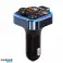 P5 FM Bluetooth V5.0 MP3 TRANSMITTER CHARGER 3X USB QC 3.0 RGB ADAPTER image 5