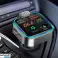 P5 FM Bluetooth V5.0 MP3 TRANSMITTER CHARGER 3X USB QC 3.0 RGB ADAPTER image 3