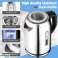 MULIN Elektrische Waterkoker, 1,7L, 2200 W, BPA-vrij, 360º Basis, Anti-kalkfilter, Dubbel Veiligheidssysteem, Instelbare Temperatuurregeling, Compacte Waterkoker foto 2