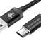 Magnetic nylon cable for charging and synchronization 2.4a 1m, Equipped with micro USB connector image 3