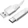 2.4A mikro-USB-USB 1 m TPE:ssä, 1 m pitkä, erittäin kompakti, liitetään mihin tahansa USB 2.0 -porttiin latauksen mahdollistamiseksi, mahdollistaa musiikin synkronoinnin kuva 3