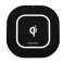 Fast universal wireless charger, 10W Max output, Size and weight: 100x100x13mm 95g, Charging distance: 1-8 mm image 1