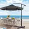 Parasol de jardin avec porte-à-faux graphite 3,5 m. OGP04 Parasol de jardin photo 8