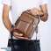 Uomo&amp;#039; s bag Freddie ~ cavin (marrone chiaro) | Uomo&amp;#039; s Borsa a tracolla in pelle | Borsa impermeabile foto 1