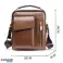 Uomo&amp;#039; s bag Freddie ~ cavin (marrone chiaro) | Uomo&amp;#039; s Borsa a tracolla in pelle | Borsa impermeabile foto 3