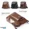Uomo&amp;#039; s bag Freddie ~ cavin (marrone chiaro) | Uomo&amp;#039; s Borsa a tracolla in pelle | Borsa impermeabile foto 4