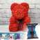 Charming Rose Teddy Bear The Timeless Gift of Love and Gratitude for Your Store  Pink variation image 4
