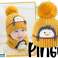 Accesorio de invierno ideal Pingu Kids Hat and Wad Set para tu tienda Variación rosa fotografía 5