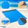 Преносима плажна постелка RelaxNow Blue - Odepes (200 × 200 см) | Пясъчно одеяло за пикник | Водоустойчива постелка за къмпинг картина 1