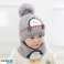Accesorio de invierno ideal Pingu Kids Hat and Wad Set para tu tienda Variación rosa fotografía 1