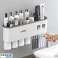 Transformez votre salle de bains avec le support de rangement multifonctionnel ModernHome M support gris 20 × 40 × variation 10 cm photo 3