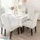 Proměňte své sezení Elastický potah na židli SitAndStay pro maximální ochranu Modrá sada 6 variant fotka 4
